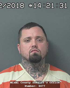 Arrest photo of John W. Osborne, 30, Peru, IN