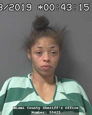 Arrest photo of Anttrianna Stokes, 23 of Elkhart, IN 